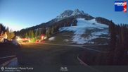 Archived webcam image showing Base station Passo Furcia on 17 May 2026 at 04:12