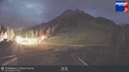 Archived webcam image showing Base station Passo Furcia on 26 Jul 2026 at 04:05