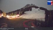 Archived webcam image showing Base station Passo Furcia on 25 Oct 2026 at 04:21