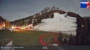 Archived webcam image showing Base station Passo Furcia on 25 Oct 2026 at 02:21