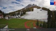 Archived webcam image showing Base station Passo Furcia on 25 Oct 2026 at 12:21