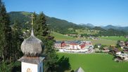 Archived webcam image showing Ellmau at Kaiser Mountains on 11 Jul 2026 at 08:51