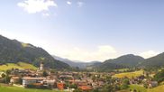 Archiviertes Webcam Bild: SkiWelt Wilder Kaiser - Brixental: Blick auf Söll am 12.07.2026 um 12:41 Uhr