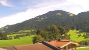 Archiviertes Webcam Bild: SkiWelt Wilder Kaiser - Brixental: Blick auf Söll am 26.08.2026 um 14:29 Uhr