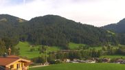 Archiviertes Webcam Bild: SkiWelt Wilder Kaiser - Brixental: Blick auf Söll am 26.08.2026 um 18:29 Uhr
