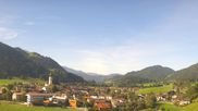 Archiviertes Webcam Bild: SkiWelt Wilder Kaiser - Brixental: Blick auf Söll am 20.09.2026 um 10:14 Uhr