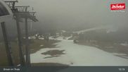 Archived webcam image showing Top Station Jochbahn - Brixen im Thale on 12 Apr 2026 at 15:54