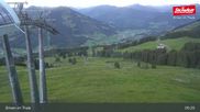 Archived webcam image showing Top Station Jochbahn - Brixen im Thale on 14 Jun 2026 at 05:15