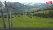 Archived webcam image showing Top Station Jochbahn - Brixen im Thale on 14 Jun 2026 at 07:15
