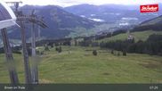 Archived webcam image showing Top Station Jochbahn - Brixen im Thale on 17 Sep 2026 at 07:54