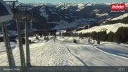 Archived webcam image showing Top Station Jochbahn - Brixen im Thale on 26 Feb 2026 at 08:18