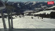Archived webcam image showing Top Station Jochbahn - Brixen im Thale on 26 Feb 2026 at 09:18