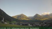 Archiviertes Webcam Bild: Raiffeisenkasse Luttach am 12.07.2026 um 06:48 Uhr