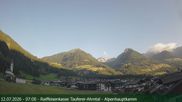 Archiviertes Webcam Bild: Raiffeisenkasse Luttach am 12.07.2026 um 07:48 Uhr