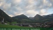 Archiviertes Webcam Bild: Raiffeisenkasse Luttach am 29.08.2026 um 07:43 Uhr
