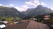 Archived webcam image showing Hotel Goldener Berg: village view Oberlech on 29 Jul 2026 at 14:23