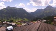 Archived webcam image showing Hotel Goldener Berg: village view Oberlech on 29 Jul 2026 at 12:23
