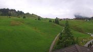Archived webcam image showing Hotel Goldener Berg: village view Oberlech on 6 Aug 2026 at 08:31