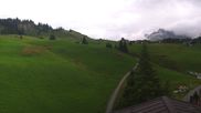 Archived webcam image showing Hotel Goldener Berg: village view Oberlech on 6 Aug 2026 at 16:31