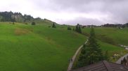 Archived webcam image showing Hotel Goldener Berg: village view Oberlech on 6 Aug 2026 at 12:31