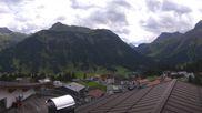 Archived webcam image showing Hotel Goldener Berg: village view Oberlech on 5 Sep 2026 at 12:23