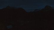 Archived webcam image showing Hotel Goldener Berg: village view Oberlech on 27 Oct 2026 at 06:50