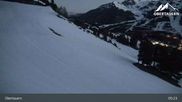 Archived webcam image showing Gamsleitenspitze (Obertauern) on 25 Apr 2026 at 05:31