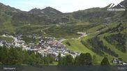 Archived webcam image showing Gamsleitenspitze (Obertauern) on 10 Aug 2026 at 11:57