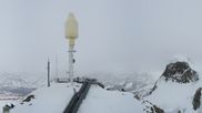 Archiviertes Webcam Bild: Zermatt Kleinmatterhorn: Gletscherskigebiet am 12.04.2026 um 12:50 Uhr