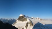 Archived webcam image showing Kleinmatterhorn on 12 Jul 2026 at 20:13