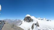 Archiviertes Webcam Bild: Zermatt Kleinmatterhorn: Gletscherskigebiet am 28.07.2026 um 14:10 Uhr