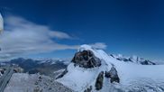 Archived webcam image showing Kleinmatterhorn on 31 Aug 2026 at 04:37
