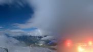 Archived webcam image showing Kleinmatterhorn on 31 Aug 2026 at 02:37