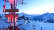 Archived webcam image showing Plateau Rosa Zermatt / Breuil Cervinia on 5 Apr 2026 at 06:29