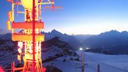 Archived webcam image showing Plateau Rosa Zermatt / Breuil Cervinia on 25 May 2026 at 04:05