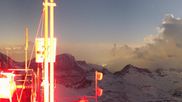 Archived webcam image showing Plateau Rosa Zermatt / Breuil Cervinia on 25 May 2026 at 02:05