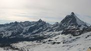 Archiviertes Webcam Bild: Zermatt / Breuil Cervinia: Plateau Rosa am 21.05.2026 um 18:43 Uhr