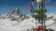 Archiviertes Webcam Bild: Zermatt / Breuil Cervinia: Plateau Rosa am 26 Feb 2026 um 14:11 Uhr