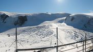 Archived webcam image showing Plateau Rosa Zermatt / Breuil Cervinia on 14 Oct 2026 at 10:45