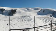 Archived webcam image showing Plateau Rosa Zermatt / Breuil Cervinia on 14 Oct 2026 at 12:45