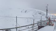 Archived webcam image showing Plateau Rosa Zermatt / Breuil Cervinia on 10 Oct 2026 at 08:01