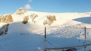 Archived webcam image showing Plateau Rosa Zermatt / Breuil Cervinia on 10 Oct 2026 at 18:01
