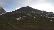 Archived webcam image showing Cervinia, Plan Maison on 16 Jun 2026 at 07:56