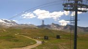 Archiviertes Webcam Bild: Cervinia: Plan Maison Panoramakamera am 12.07.2026 um 12:36 Uhr