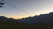 Archiviertes Webcam Bild: Cervinia: Plan Maison Panoramakamera am 12.07.2026 um 20:36 Uhr