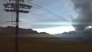 Archived webcam image showing Cervinia, Plan Maison on 3 Aug 2026 at 07:30