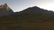 Archiviertes Webcam Bild: Cervinia: Plan Maison Panoramakamera am 26.08.2026 um 07:33 Uhr