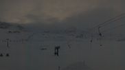 Archived webcam image showing Cervinia, Plan Maison on 10 Mar 2026 at 07:46