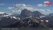 Archived webcam image showing Seceda - Val Gardena / Gröden on 1 May 2026 at 17:58