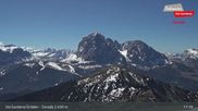 Archived webcam image showing Seceda - Val Gardena / Gröden on 1 May 2026 at 11:58